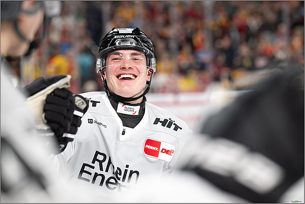 PENNY DEL; Duesseldorfer EG- Koelner Haie; Duesseldorf, 24.01.2025